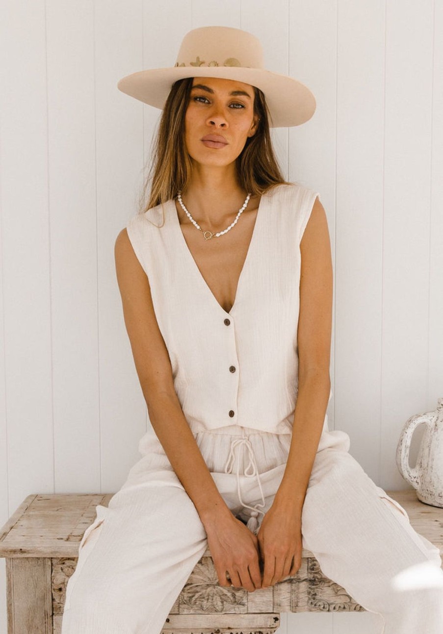 Clothing & Accessories Cabo Gypsy | Cabo-The Vest-Shell