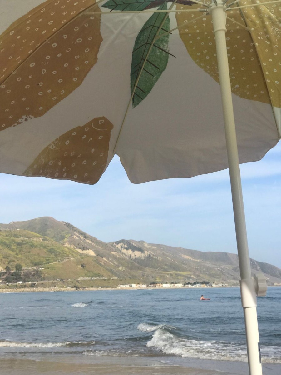 Lifestyle Business & Pleasure Co | Family Beach Umbrella-Sage Lemons