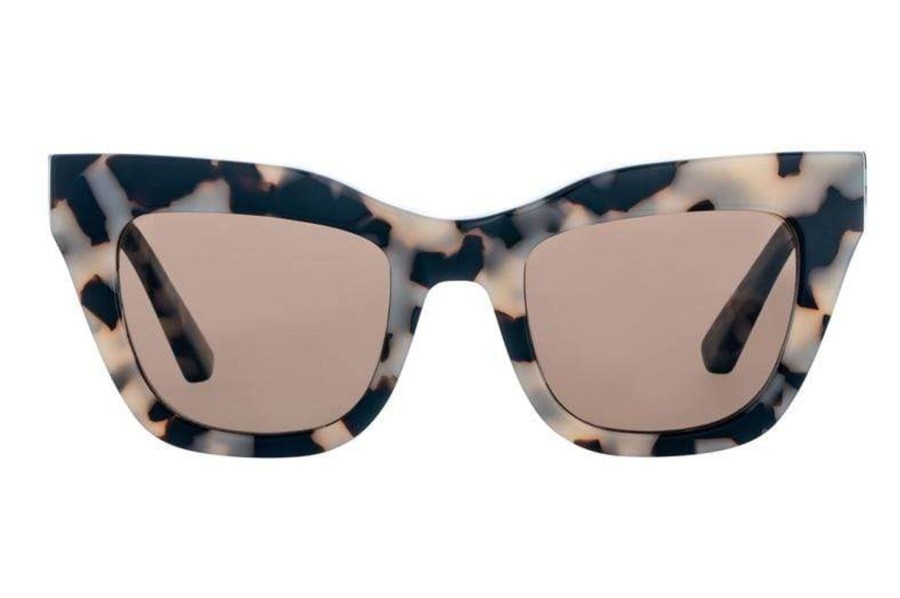 Accessories Bask Eyewear | Bask Dusk-Beige Tort