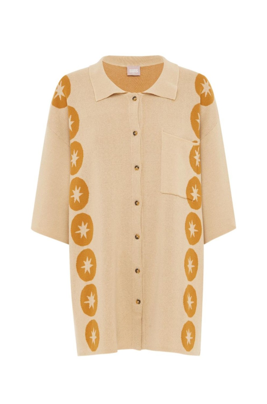 Clothing & Accessories Ciao Ciao Vacation | Ciao Ciao Vacation-Kora Button Down Shirt-Sunshine