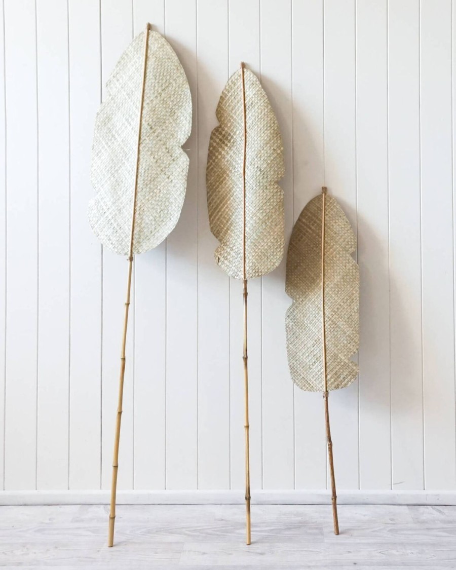 Homewares Rayell | Woven Banana Palm Fronds