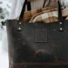 Accessories Aurelius Leather | Aurelius Leather-Chester Mini Tote Bag