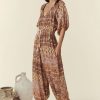 Clothing & Accessories Spell | Spell-Lovers Beach Jumpsuit-Mauve