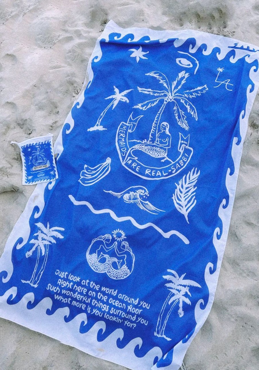 Lifestyle Sabbi | Sabbi-Mermaid Sarong-Blue