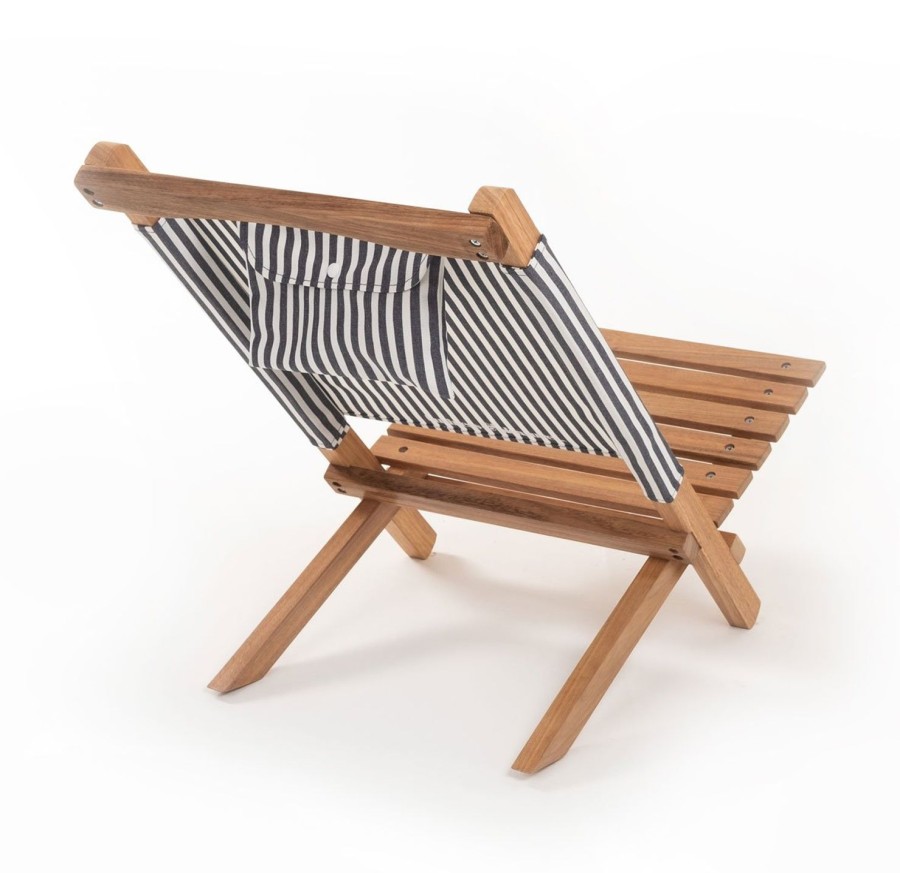 Lifestyle Business & Pleasure Co | The 2-Piece Chair-Laurens Navy Stripe