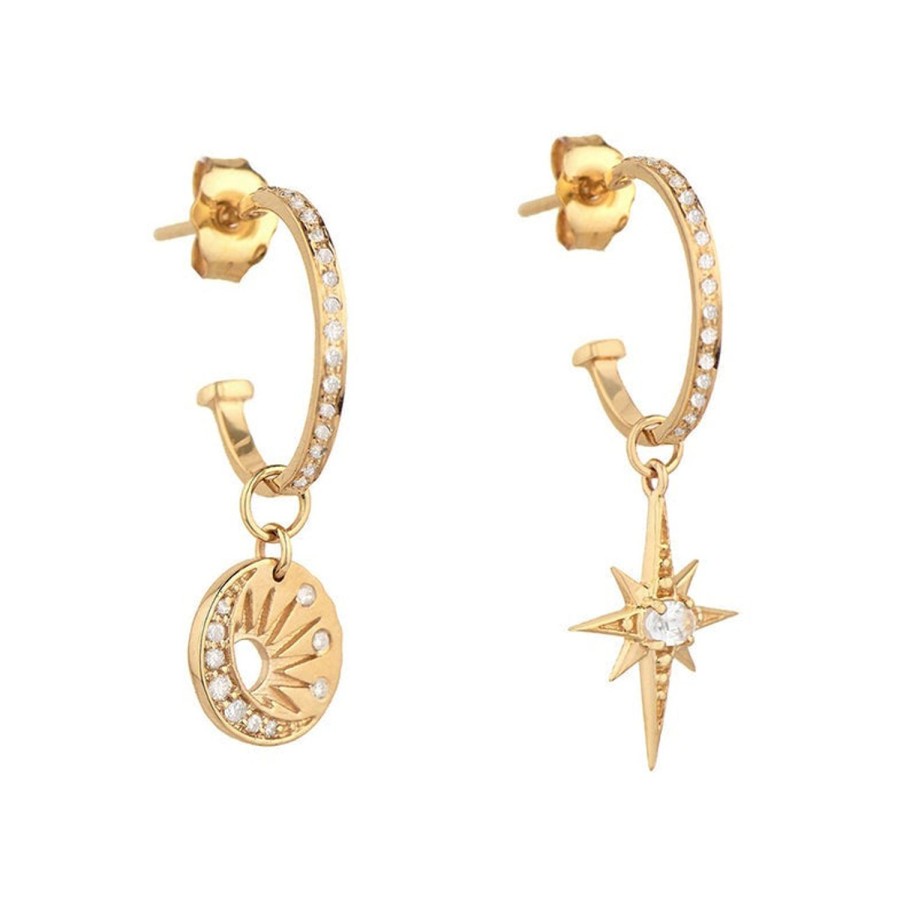 Accessories Sun Soul | Sun Soul-Lucky Star Earrings