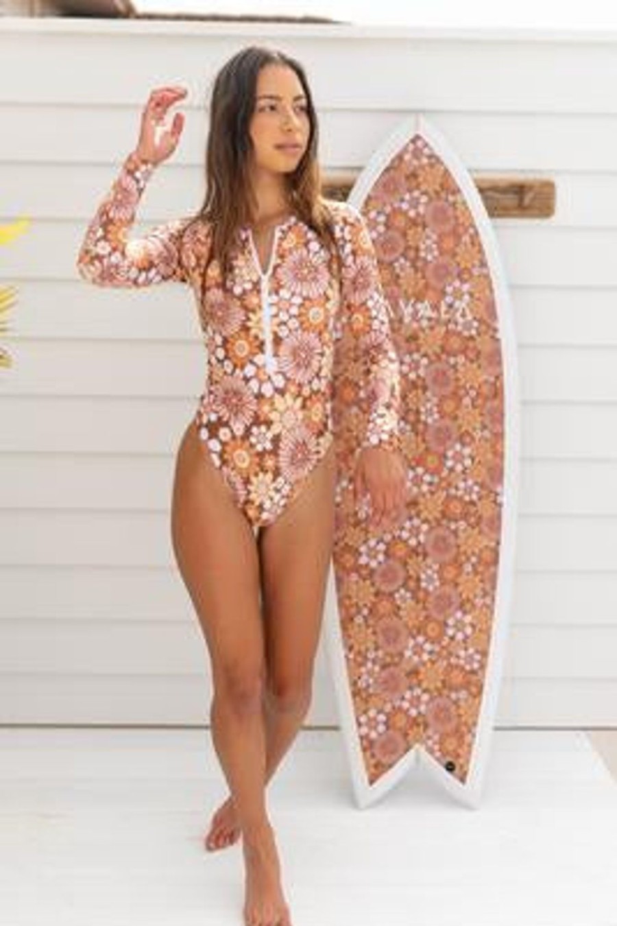 Clothing & Accessories Kavala | Flower Power Vintage Sulawesi Surf Suit