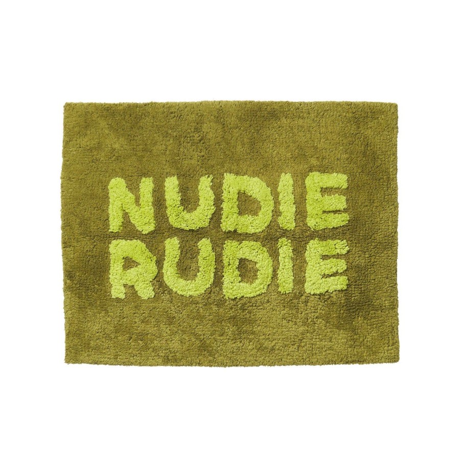 Lifestyle Sage and Clare | Sage X Clare-Nudie Rudie Mini Bath Mat-Artichoke