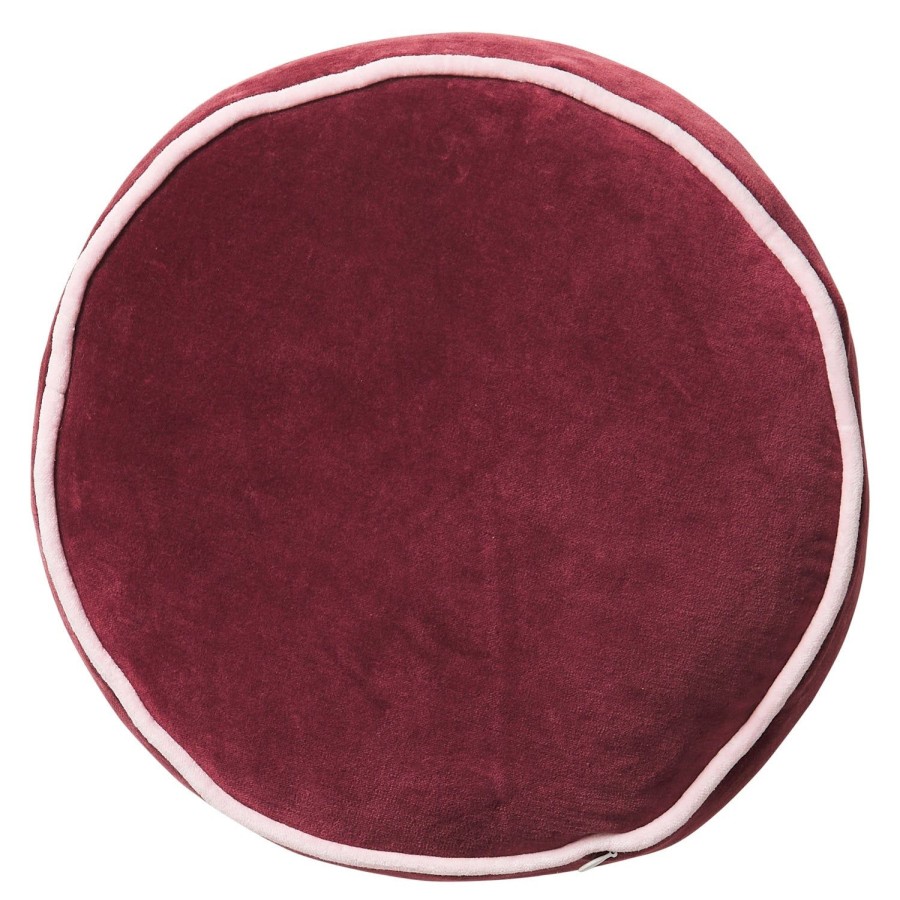 Homewares Sage and Clare | Sage X Clare-Castilo Round Velvet Cushion-Port