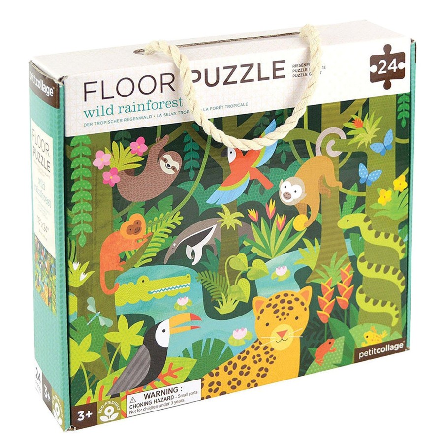 Lifestyle Amalfi | Wild Rainforest Floor Puzzle-24 Pieces