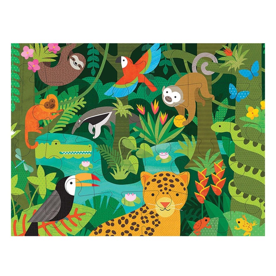 Lifestyle Amalfi | Wild Rainforest Floor Puzzle-24 Pieces