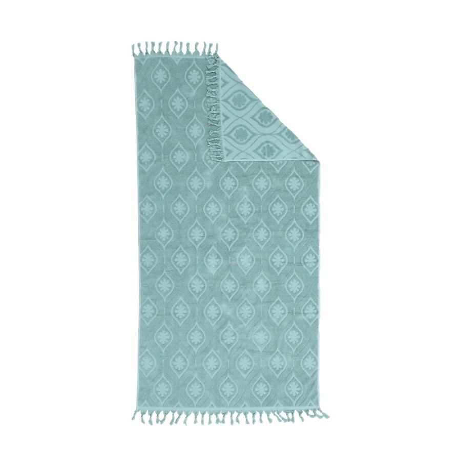 Lifestyle Wandering Folk | Wandering Folk Daisy Beach Towel-Peppermint