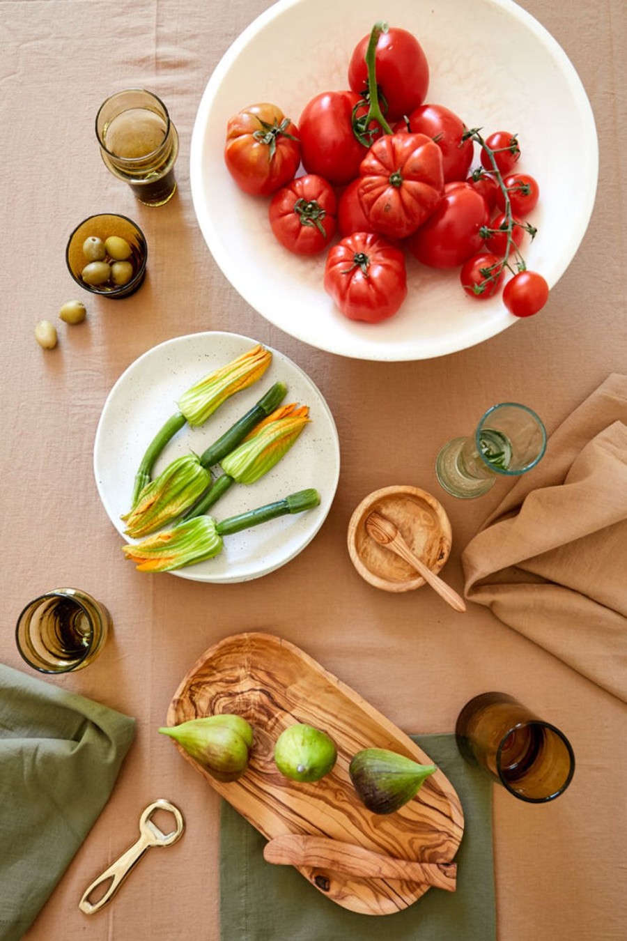 Homewares Saarde | Olive Wood-Organic Tray / Trinket Plate