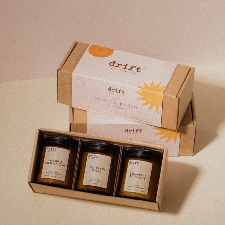 Homewares Drift Trading Co | Drift Candle-Summer Holiday Collection-Limited Edition Bundle