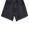 Clothing & Accessories Country Denim | Cut Off Denim Shorts-Black