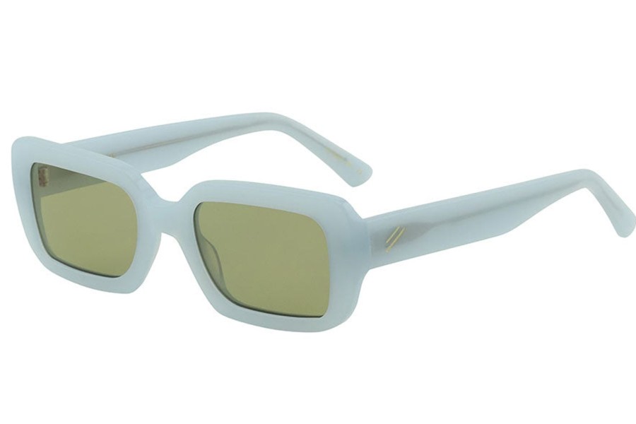 Accessories Bask Eyewear | Sandy Sky/Light Yellow Polarised