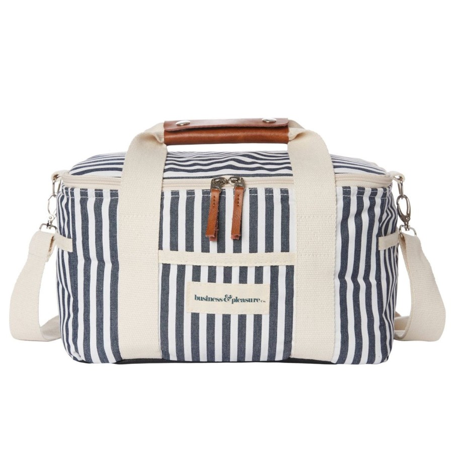 Lifestyle Business & Pleasure Co | Premium Cooler-Laurens Navy Stripe