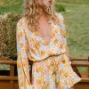 Clothing & Accessories Spell | Spell-Enchanted Wood Romper-Dandelion