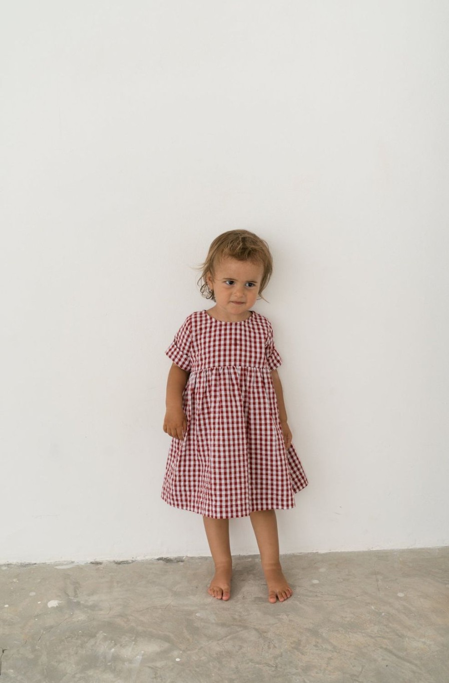 Kids Illoura The Label | Illoura The Label-Koa Dress-Gingham