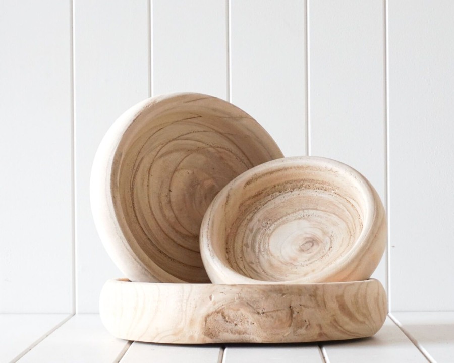 Homewares Rayell | Avani Timber Serving Bowls