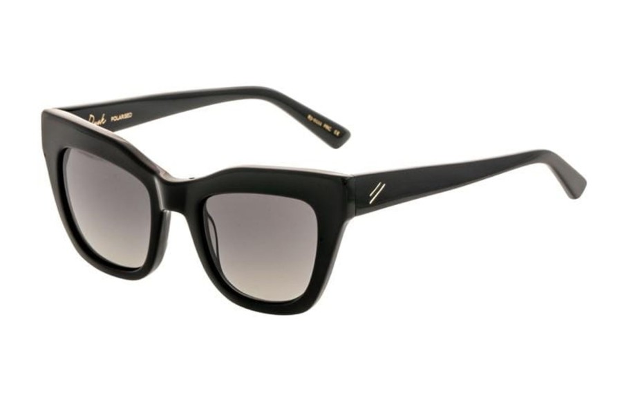 Accessories Bask Eyewear | Bask Dusk-Shiny Black